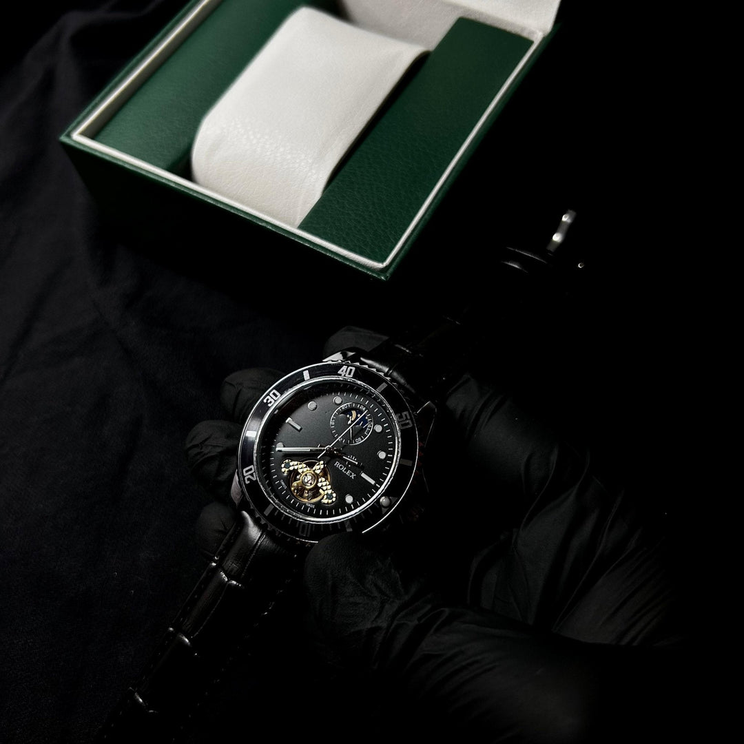 Rolex Deepsea Tourbillon & Moonphase Automatic - Silver Black