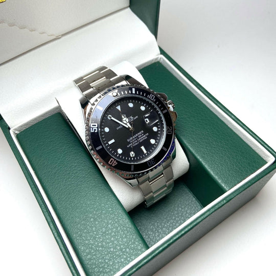 Rolex Submariner For Him - Stainless Steel with Black Dial and Bezel