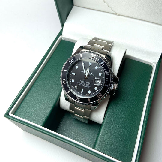 Rolex Submariner For Him - Stainless Steel with Black Dial and Bezel