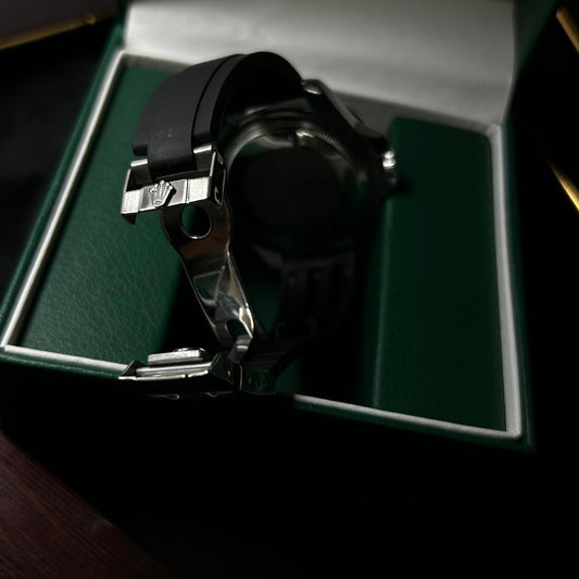 Rolex Submariner Rubber Strap For Him – Green Dial
