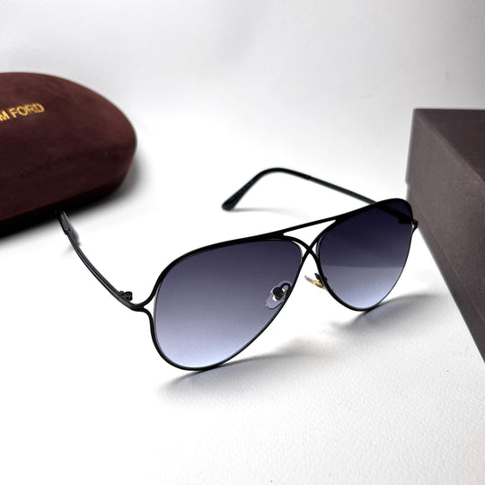 Tom Ford Aviator TF0487 - Black Gradient