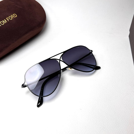 Tom Ford Aviator TF0487 - Black Gradient