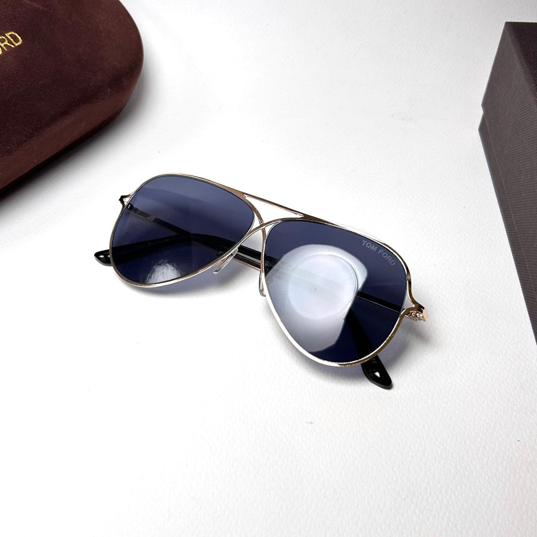 Tom Ford Aviator TF0487 - Golden Black