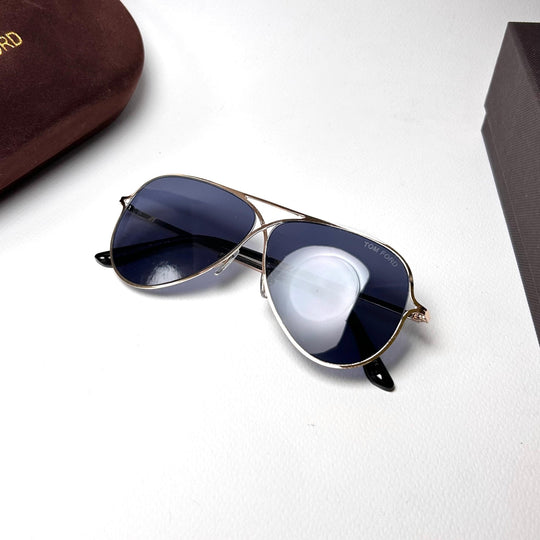 Tom Ford Aviator TF0487 - Golden Black