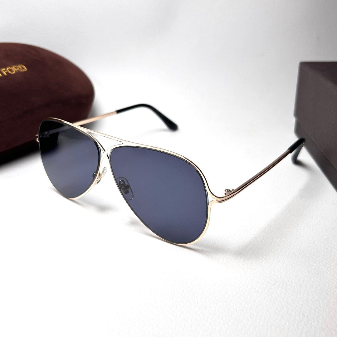 Tom Ford Aviator TF0487 - Golden Black