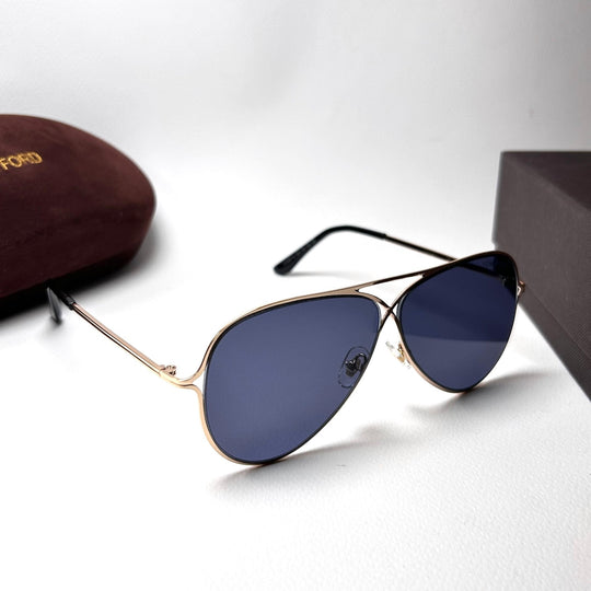 Tom Ford Aviator TF0487 - Golden Black