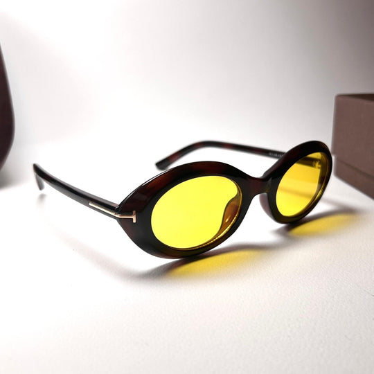 Tom Ford Carmen Oval FT1186 – Tortoise Yellow