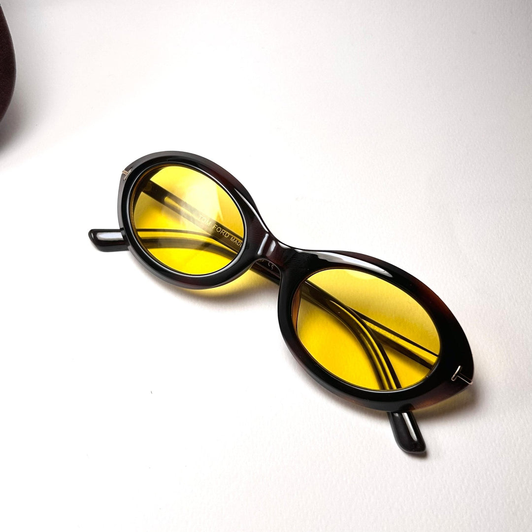 Tom Ford Carmen Oval FT1186 – Tortoise Yellow