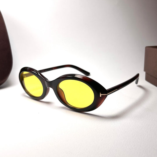 Tom Ford Carmen Oval FT1186 – Tortoise Yellow