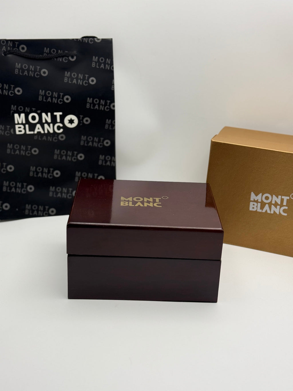 Montblanc TimeWalker Chronograph Watch — Black Leather Strap