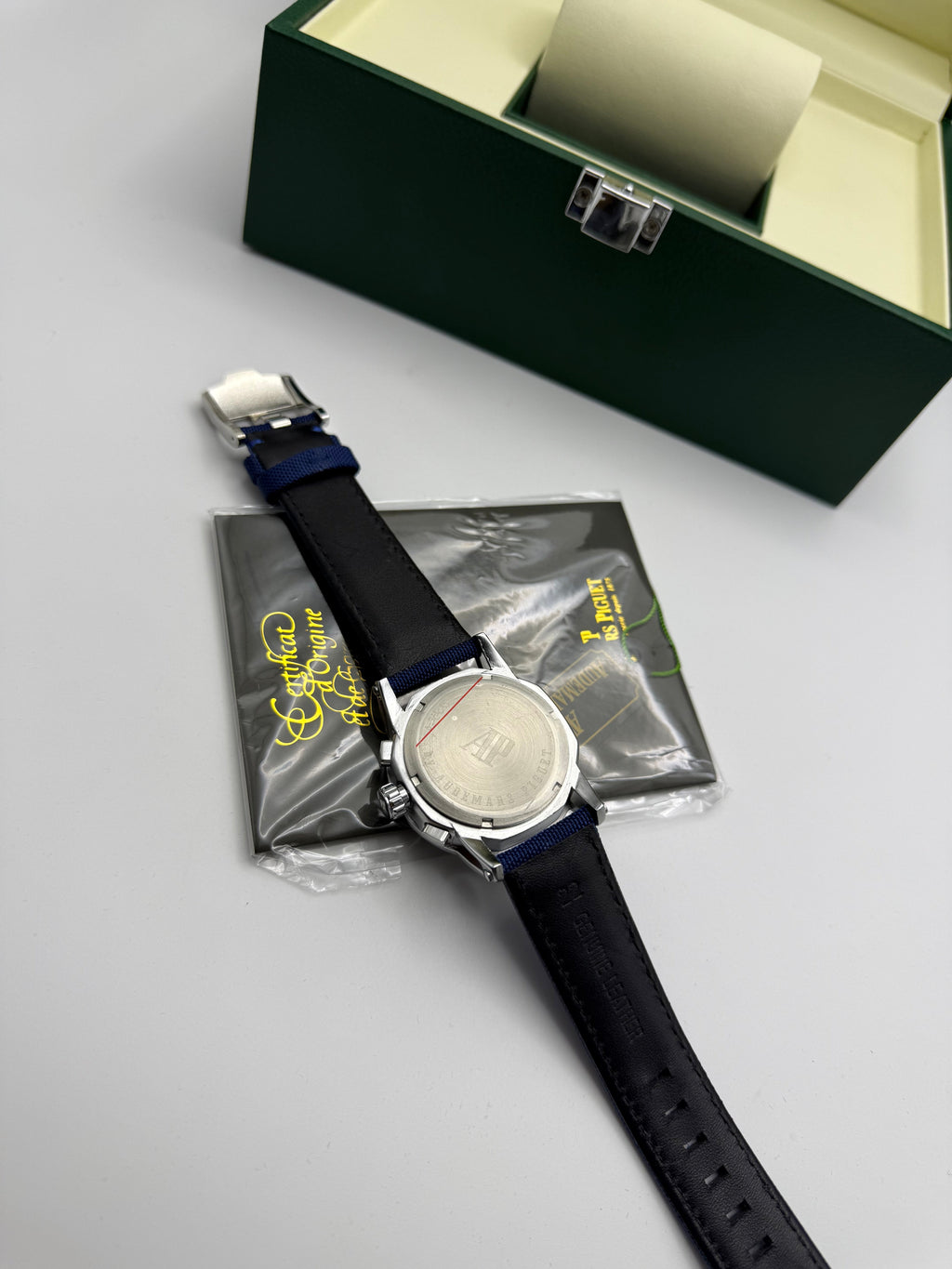 Audemars Piguet Jules Audemars Chronograph — Navy Blue Strap